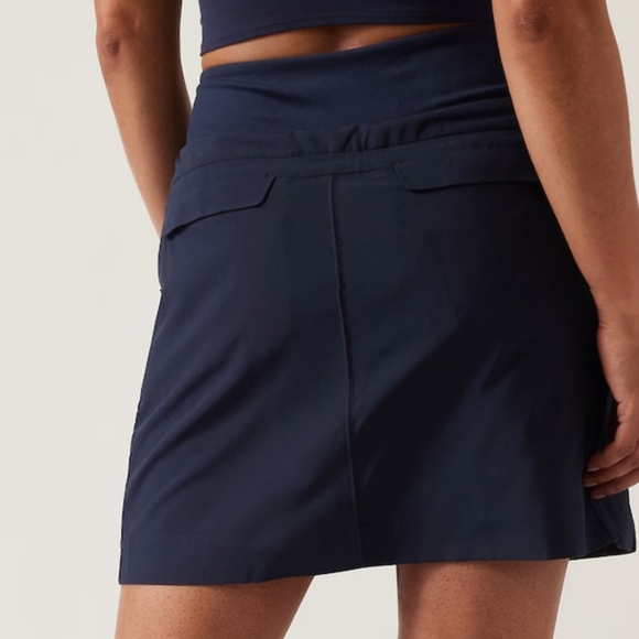 Athleta Soho skort in Navy size 12 NWT. /LULULEMON / Athletic skort/ hiking / - Picture 7 of 8